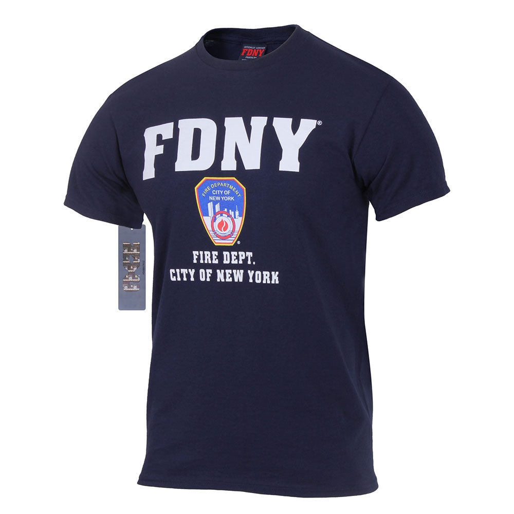 Rothco Navy FDNY T-Shirt - 6647