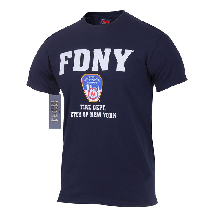 Rothco Navy FDNY T-Shirt - 6647