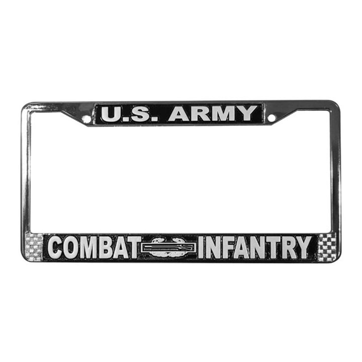 US ARMY Combat Infantry License Plate Frame LFA28
