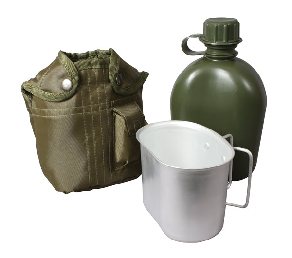 Rothco OD 3pc Canteen Kit - 1140