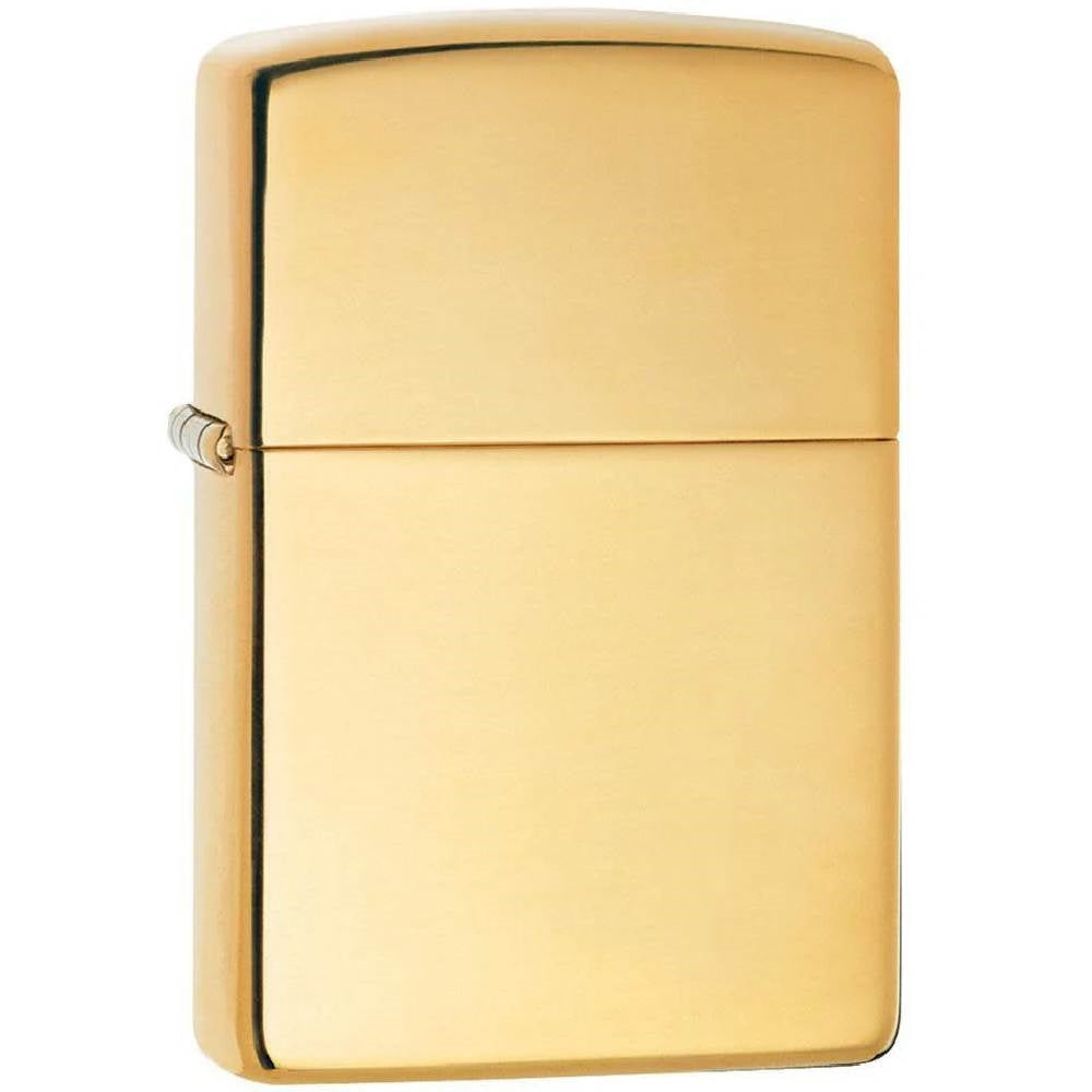 Zippo Classic Brushed Brass Lighter - 204B
