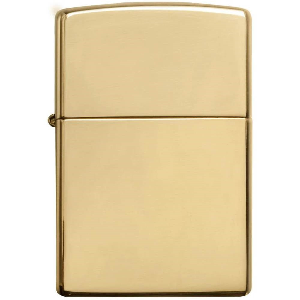 Zippo Classic Brushed Brass Lighter - 204B