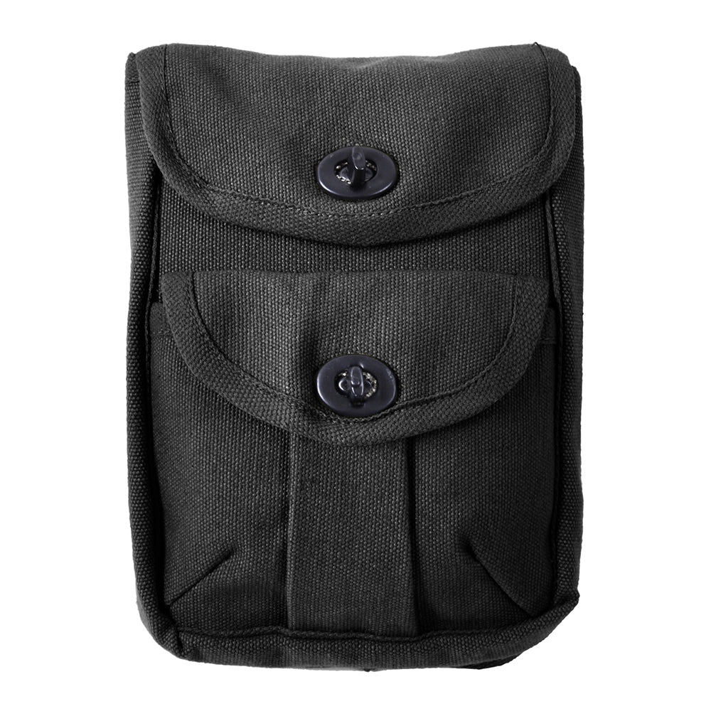 Rothco Black 2 Pocket Ammo  Pouch 9009