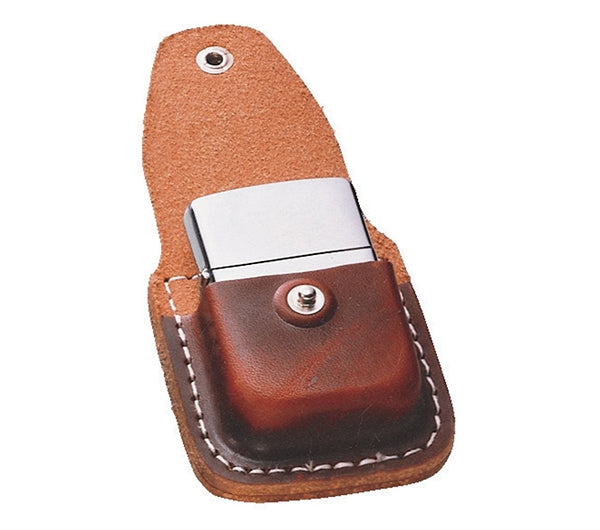 Zippo Brown Leather Lighter Pouch - 17020