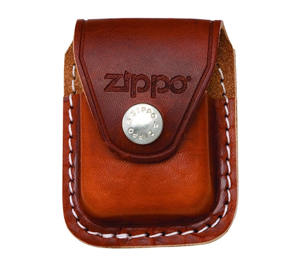 Zippo Brown Leather Lighter Pouch - 17020