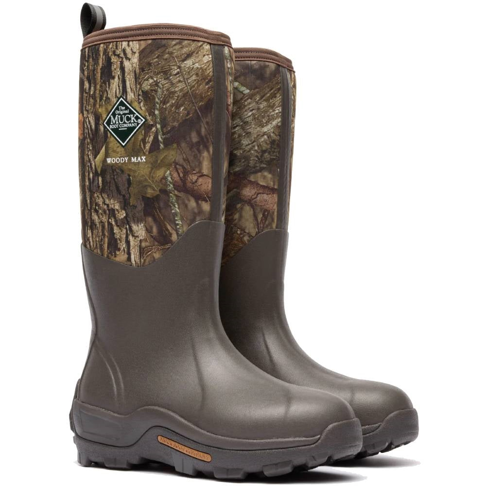 Muck Mossy Oak Break Up Country Waterproof Soft Toe Woody Max Boot WDMMOCT