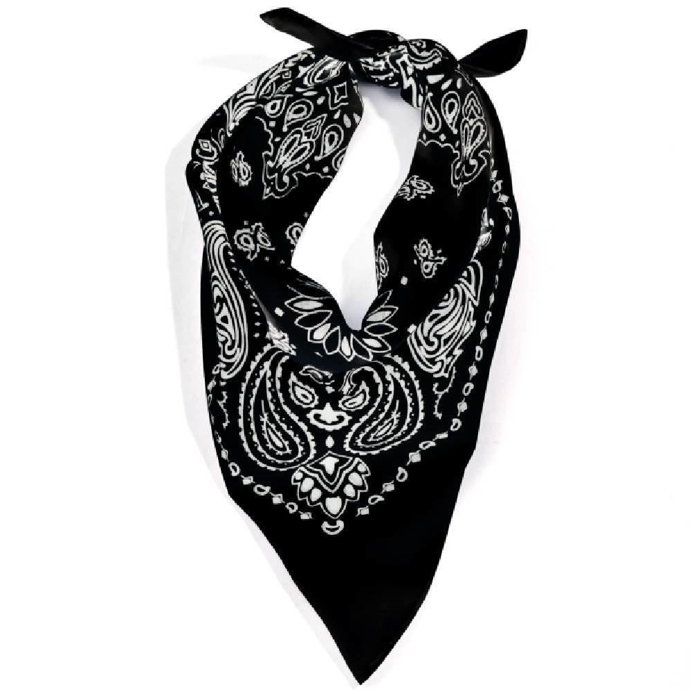 Rothco Black Trainmen Bandana - 4143