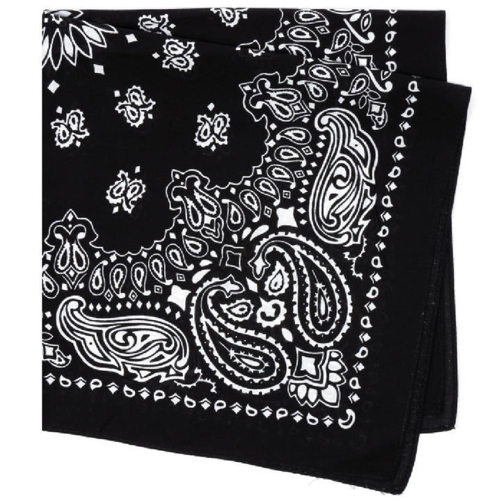 Rothco Black Trainmen Bandana - 4143