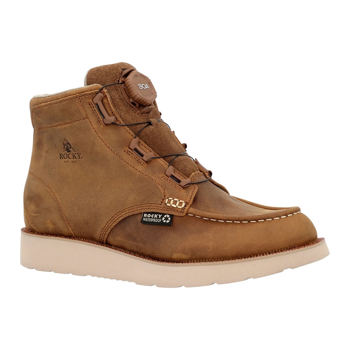 Rocky MonoCrepe Wedge Composite Toe Waterproof BOA Work Boot RKK0512
