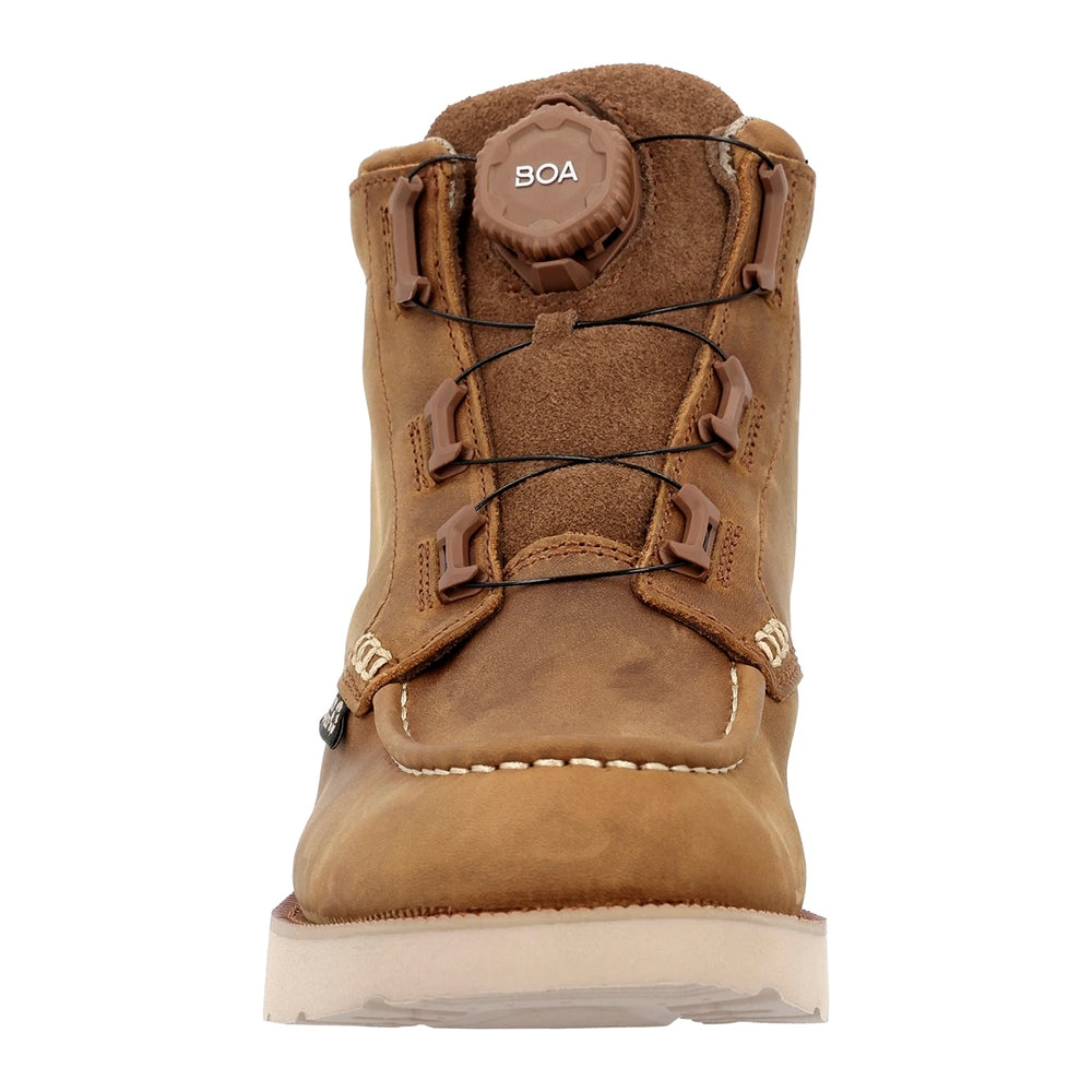 Rocky MonoCrepe Wedge Composite Toe Waterproof BOA Work Boot RKK0512