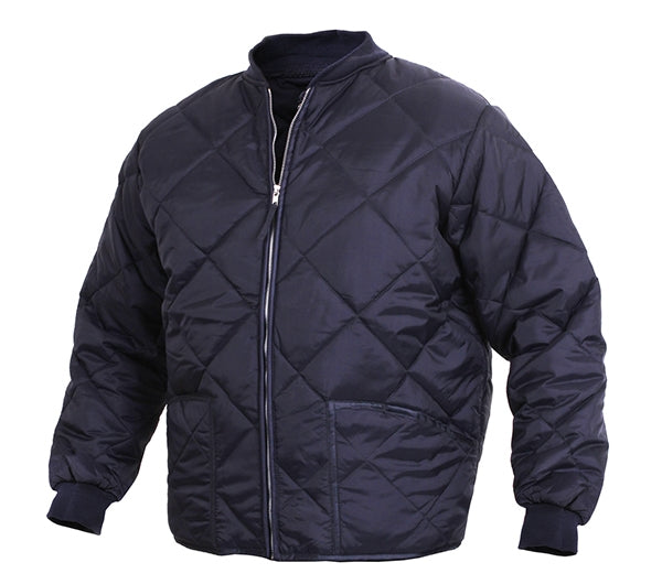 Rothco Navy Diamond Quilted Flight Jacket - 7160