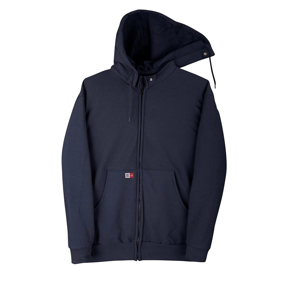 Big Bill Flame Resistant Zip Front Sweatshirt with Detachable Hood DW27S11