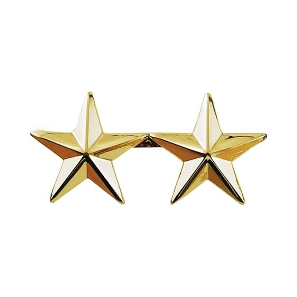 Two Star 1 Inch Insignia 4471
