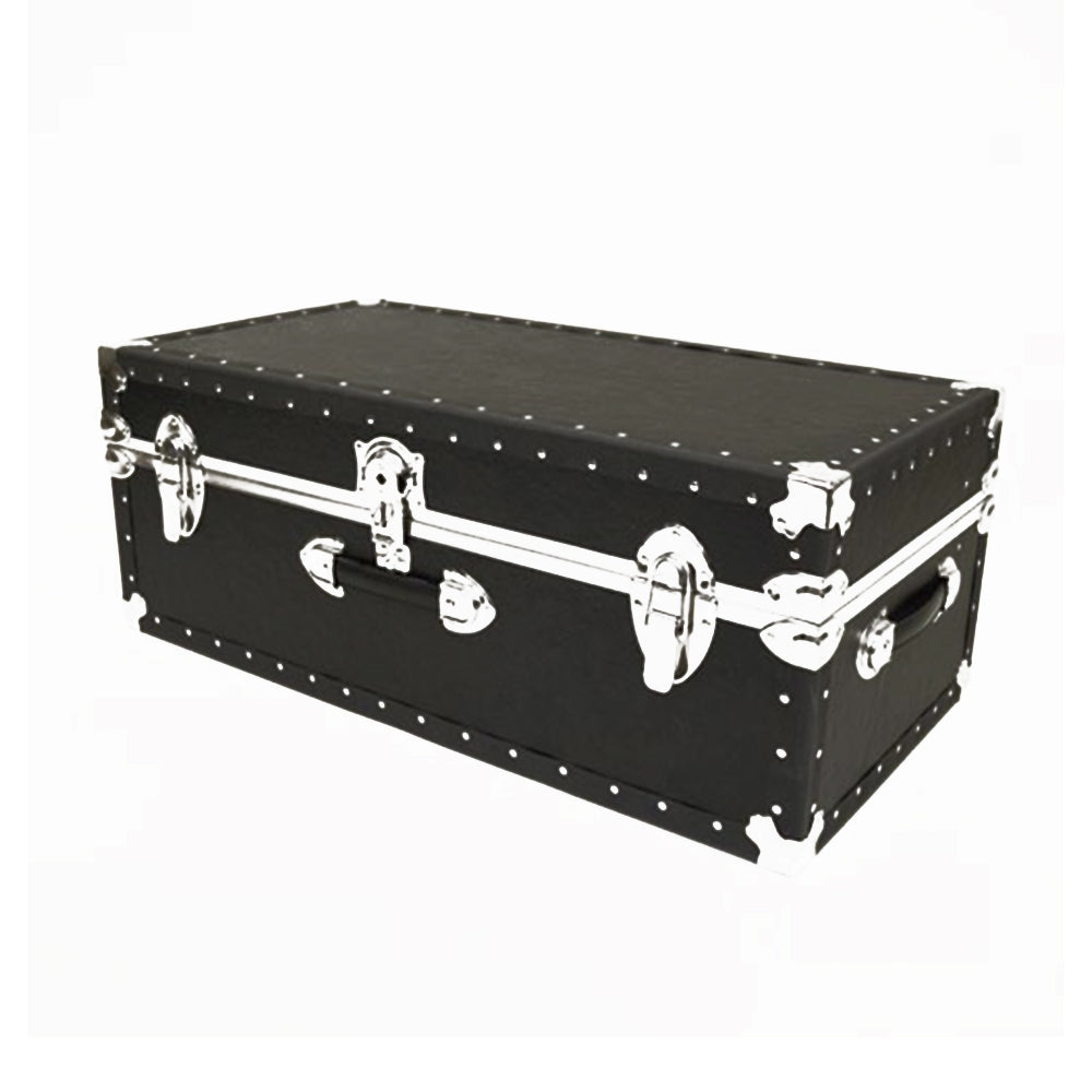 Biltmore Black Footlocker Trunk - 500-BK