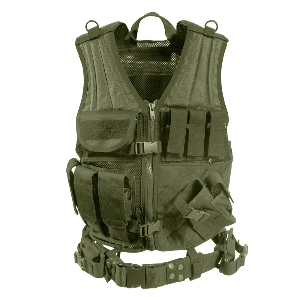 Rothco Oversized Cross Draw Molle Tactical Vest - 2391