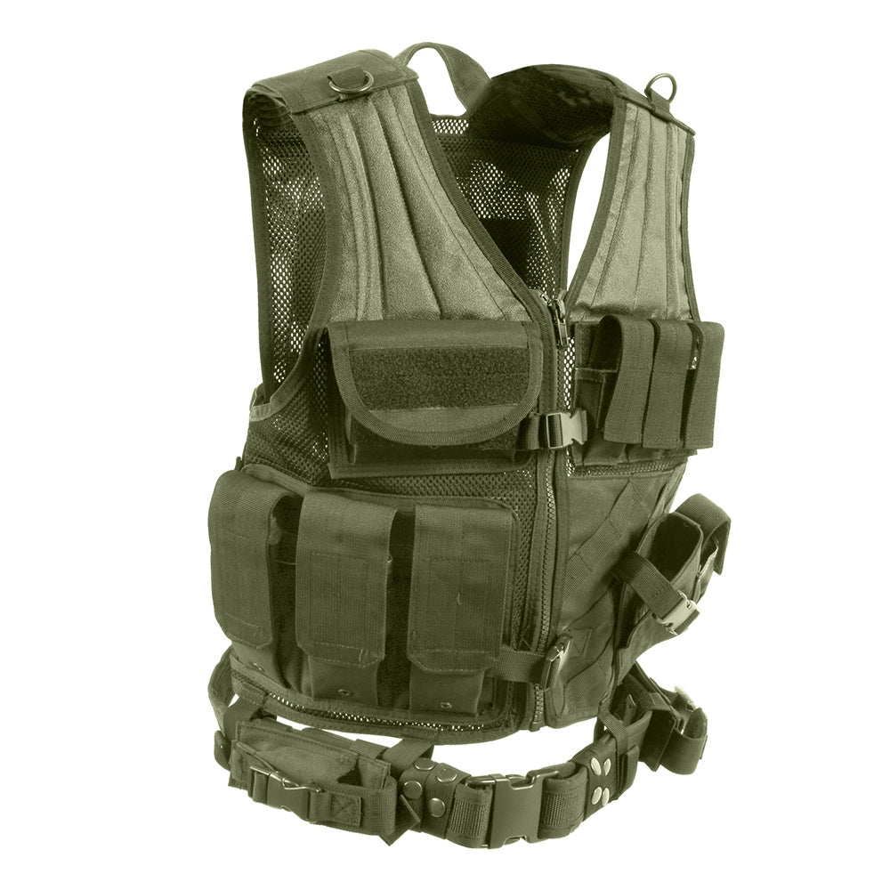 Rothco Oversized Cross Draw Molle Tactical Vest - 2391