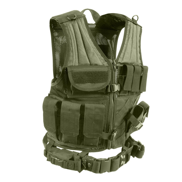 Rothco Oversized Cross Draw Molle Tactical Vest - 2391