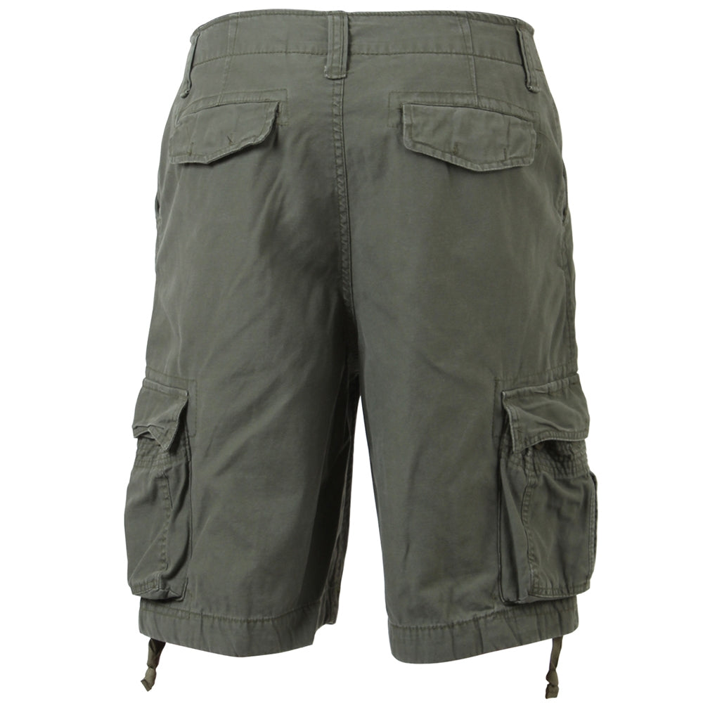 Rothco Olive Drab Vintage Infantry Utility Shorts - 2544