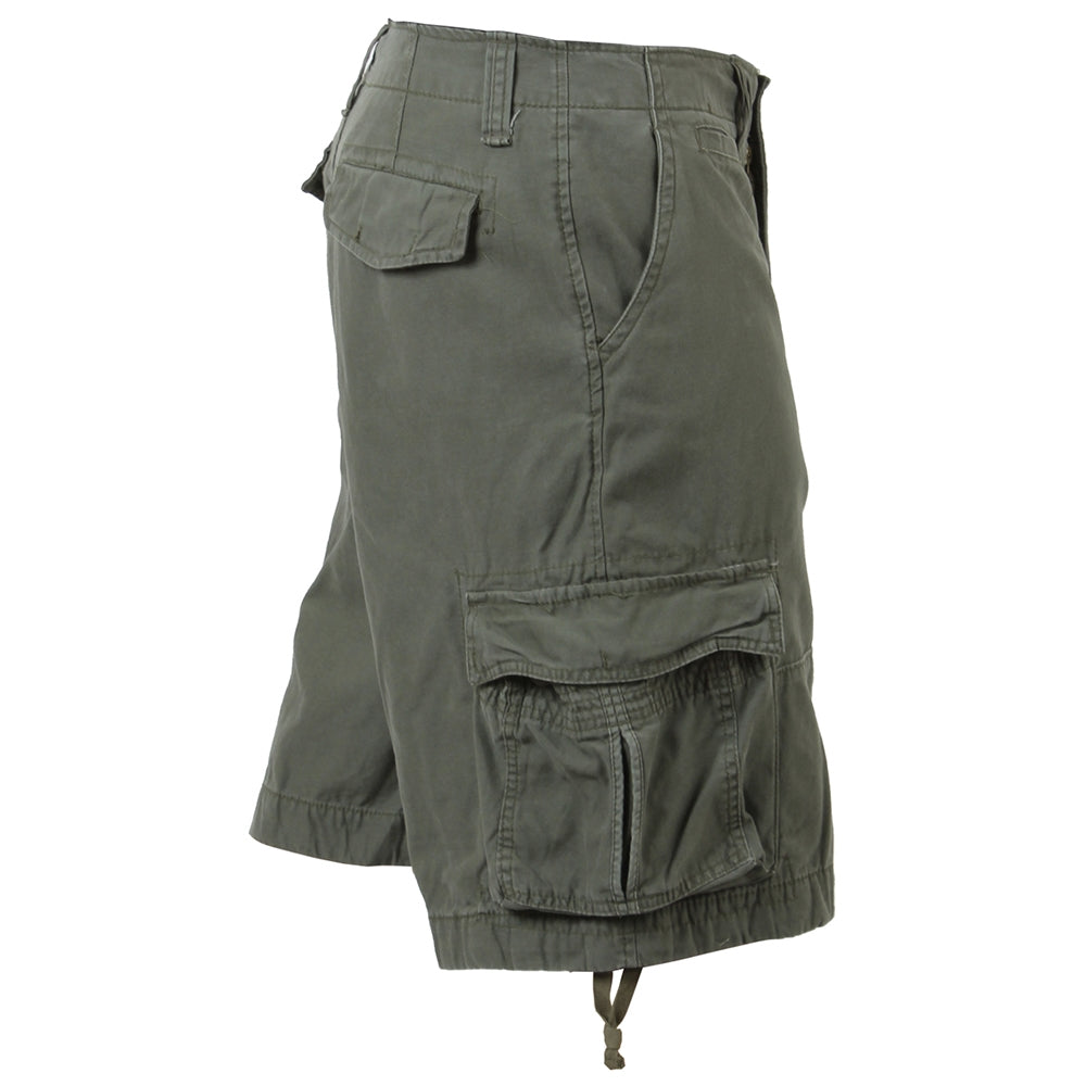 Rothco Olive Drab Vintage Infantry Utility Shorts - 2544