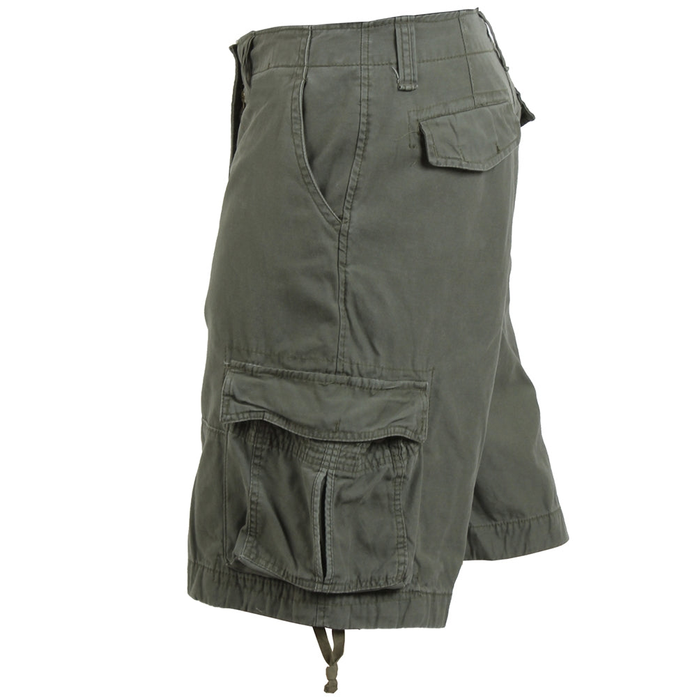 Rothco Olive Drab Vintage Infantry Utility Shorts - 2544