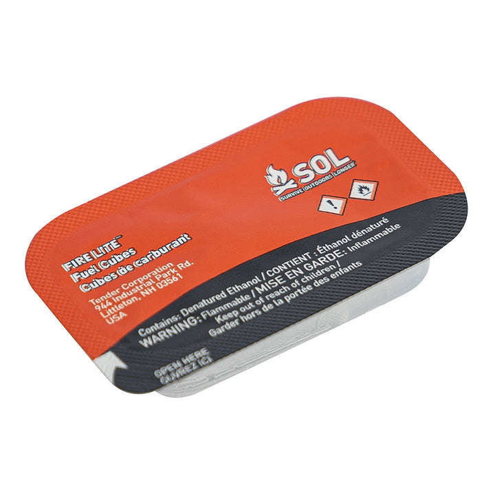Sol 12 Pcs Fire Lite Fuel Cubes -11648