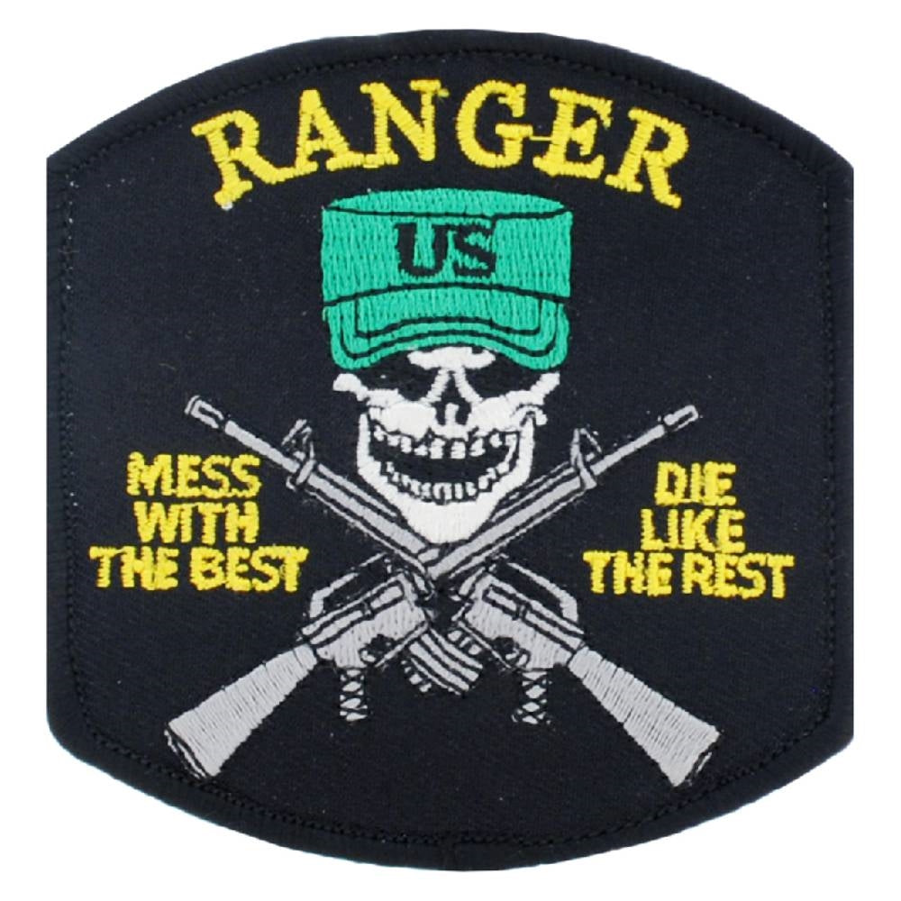 Army Ranger Mess With The Best Patch PM0366