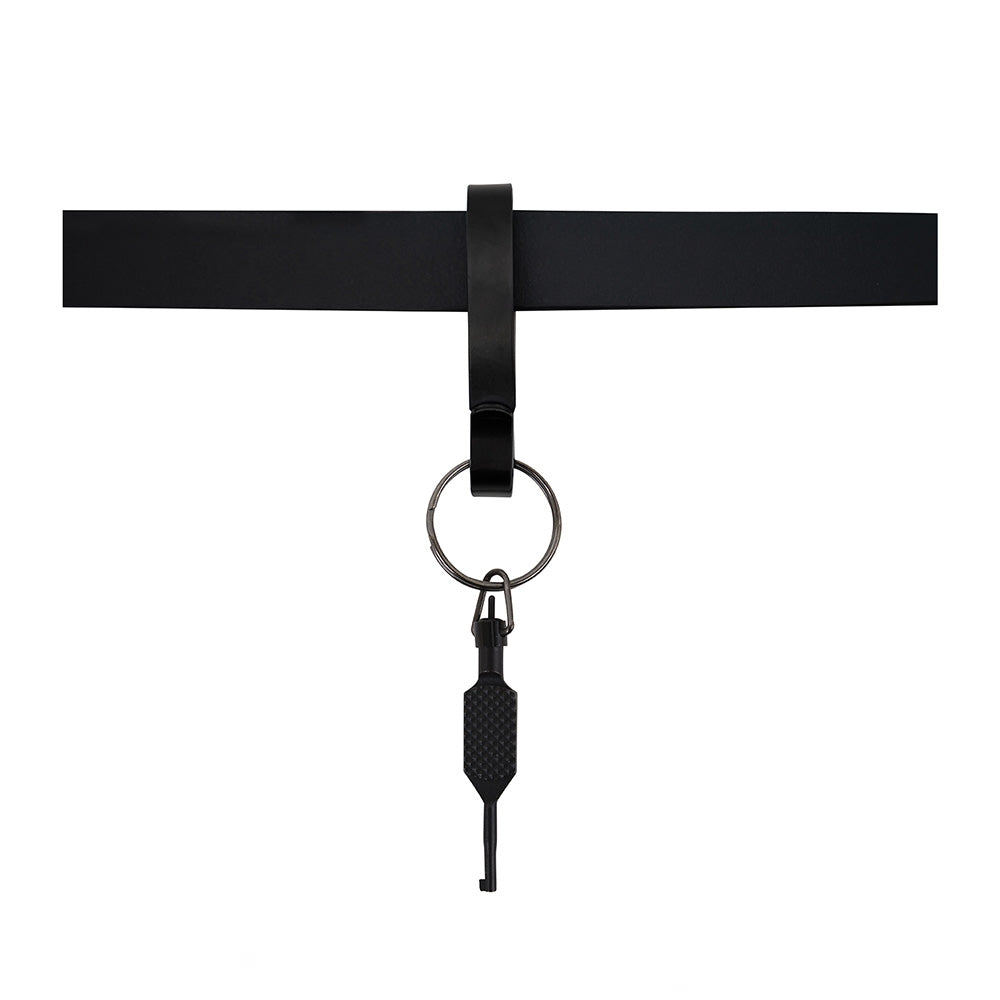 Rothco Steel Belt Key Clip Black - 1843