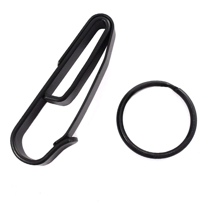 Rothco Steel Belt Key Clip Black - 1843