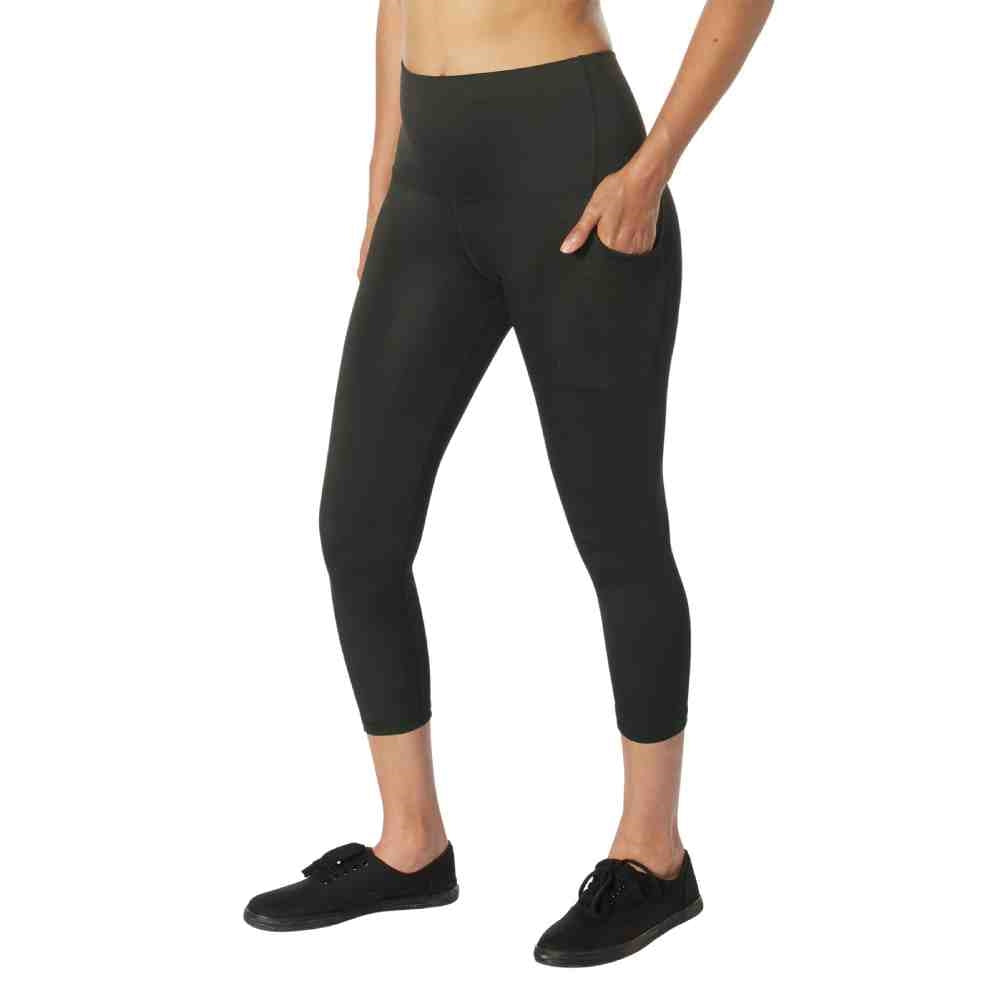 Rothco Womens Essential Leggings with Pockets 13410