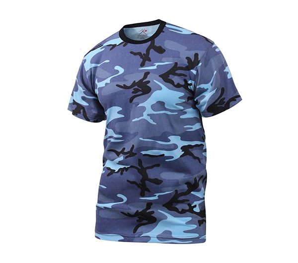Rothco Sky Blue Camouflage T-Shirt 6788