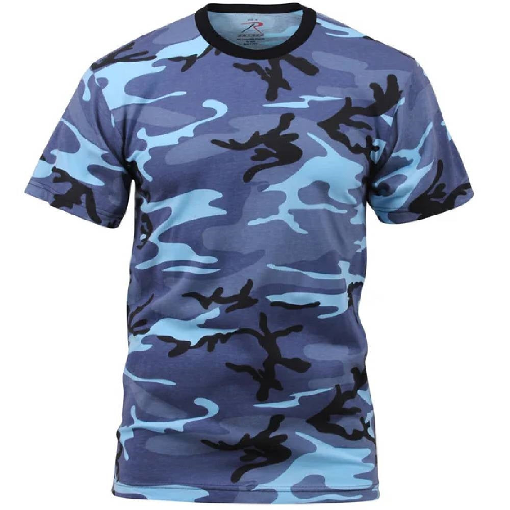 Rothco Sky Blue Camouflage T-Shirt 6788