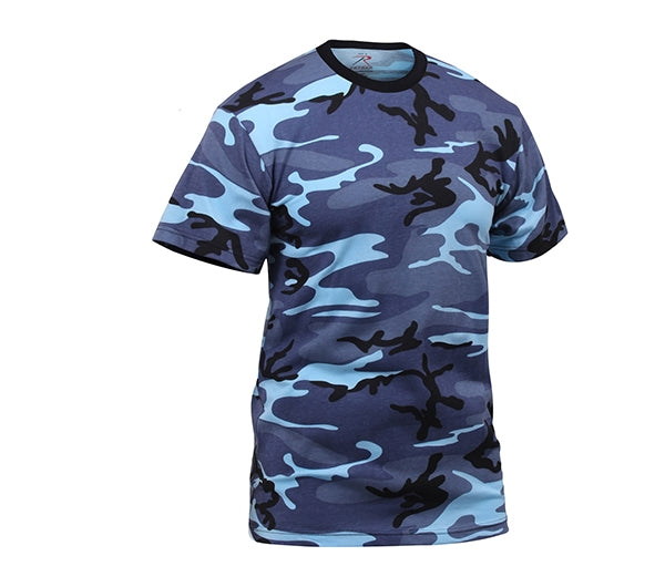 Rothco Sky Blue Camouflage T-Shirt 6788