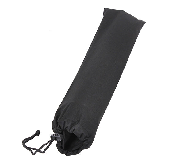 Rothco Black Collapsible Stool with Carry Strap - 4584