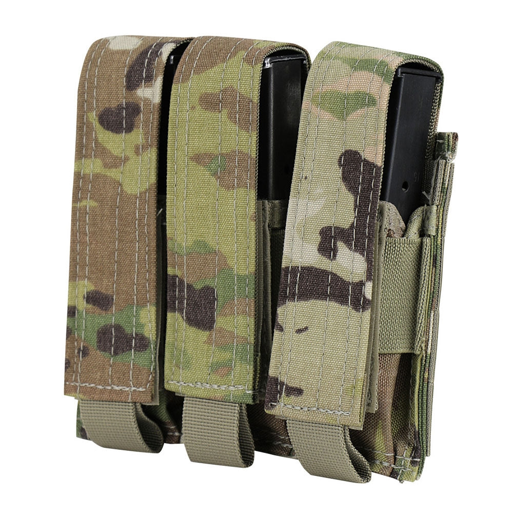 Condor Scorpion OCP Triple Pistol Mag Pouch MA52-800 | Army Navy USA
