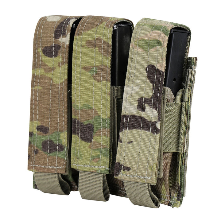 Condor Scorpion OCP Triple Pistol Mag Pouch MA52-800 | Army Navy USA