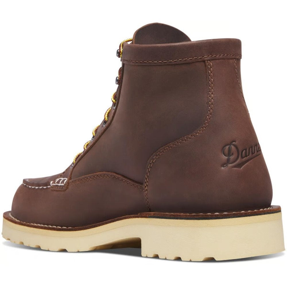 Danner Bull Run Moc &amp; Steel Toe Heel Oil &amp; Slip Resistant Work Boot 15591