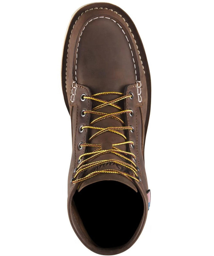 Danner Bull Run Moc &amp; Steel Toe Heel Oil &amp; Slip Resistant Work Boot 15591