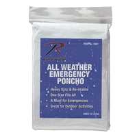 Rothco Emergency Lightweight Poncho - 3681