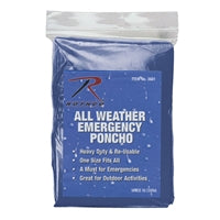 Rothco Emergency Lightweight Poncho - 3681