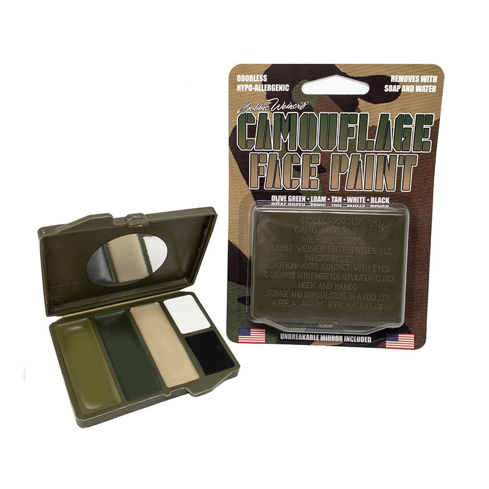 Bobbie Weiner Camo Face Paint 5 Color 4500