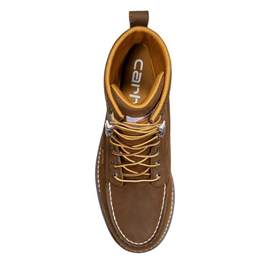 Carhartt Soft Moc Toe Waterproof Slip Resistant Wedge Work Boot FW8093-M