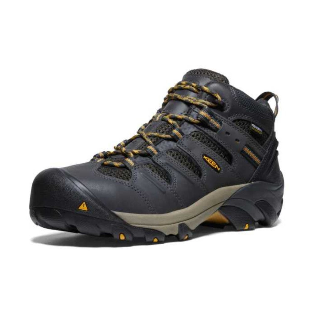Keen Lansing Waterproof Slip Resistant Steel Toe Work Boot 1018079