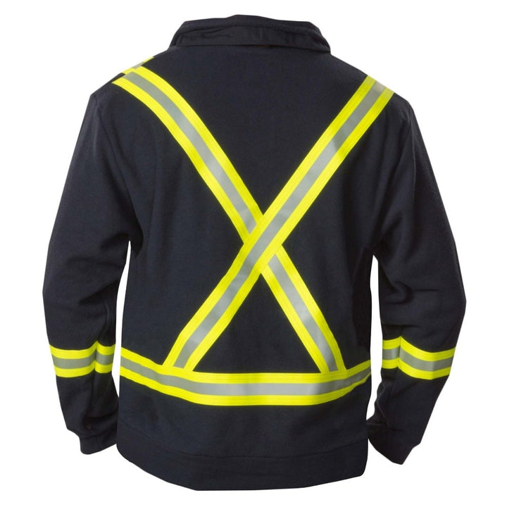 Big Bill FR Fleece Jacket with Reflective Material BK460PTF