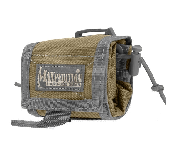 Maxpedition Khaki Foliage Rollypoly Folding Dump Pouch - 0208KF