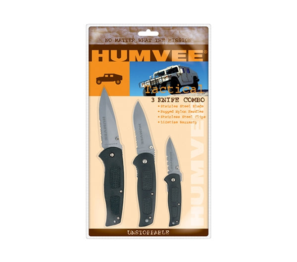 Humvee Tactical Knife Combo - HMVKC3T