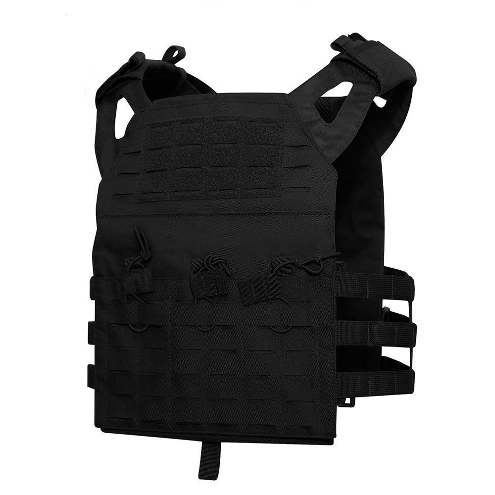 Rothco Black Lightweight Armor Carrier Vest - 1529