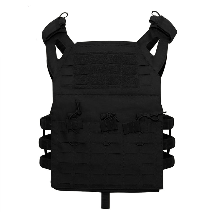 Rothco Black Lightweight Armor Carrier Vest - 1529
