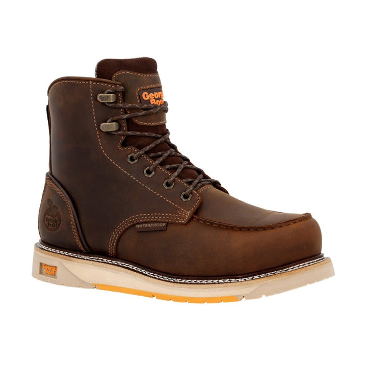 Georgia AMP LT Wedge Waterproof Lace Up Composite Toe Work Boot GB00592