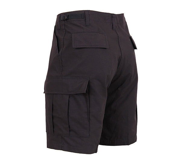 Rothco Black Rip-Stop BDU Shorts 7047