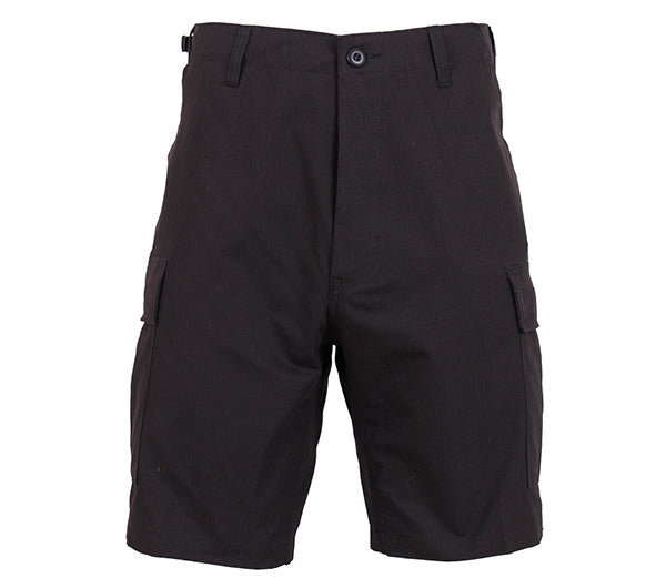 Rothco Black Rip-Stop BDU Shorts 7047